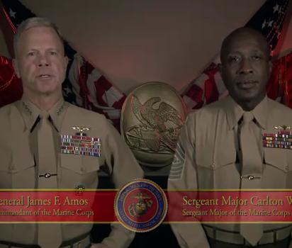 Welcome, Homos! Love, The Marines