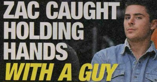 National Enquirer: Zac Efron Held a Boy’s Hand – Gasp!