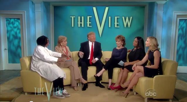 Whoopi Lets Loose on Donald Trump