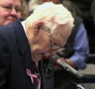86-Year-Old WW2 Vet Stands Up For Gays