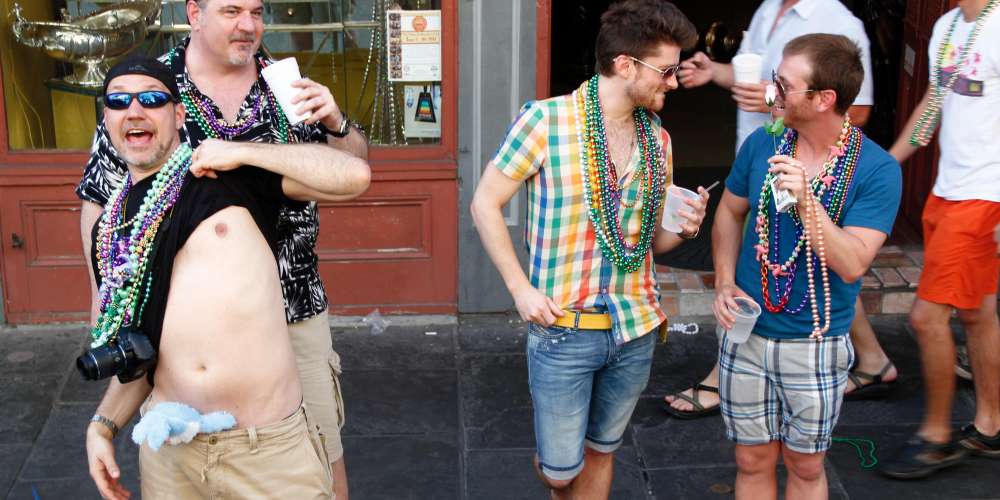 Truck Nutz, Boobs, Beads and Bunnies: New Orleans’ Gay Easter