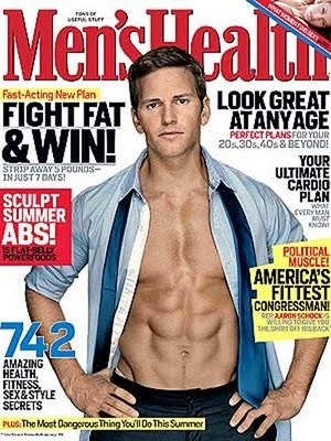 Aaron Schock Gets Gayer With Men’s Health Spread
