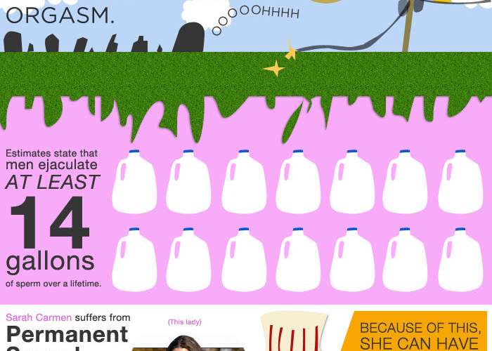 The Truth About Orgasms Infographic