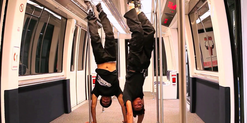 Hooligans Film Shenanigans and Funhousery In Empty Airport; Also Tomfoolery