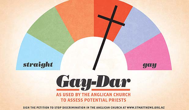 Kiwi Church’s Gay-Dar Vandalized!