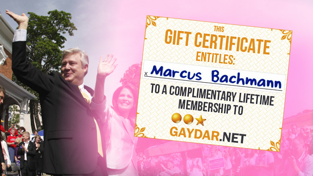 Marcus Bachmann’s Lifetime Membership to Gay Sex Site, Gaydar
