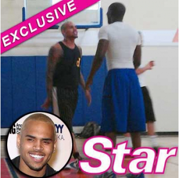 Chris Brown’s Homophobic Meltdown At Basketball Game