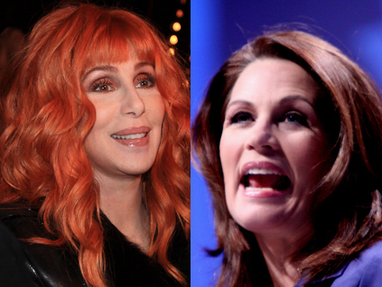 Cher (Still) Hates the Bachmanns; (Still) Having Trouble With Twitter & Spelling