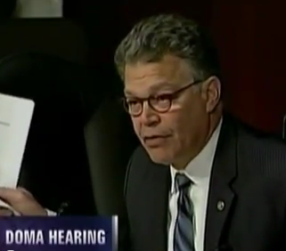 Al Franken Catches Focus of the Family Leader in Lie To Senate
