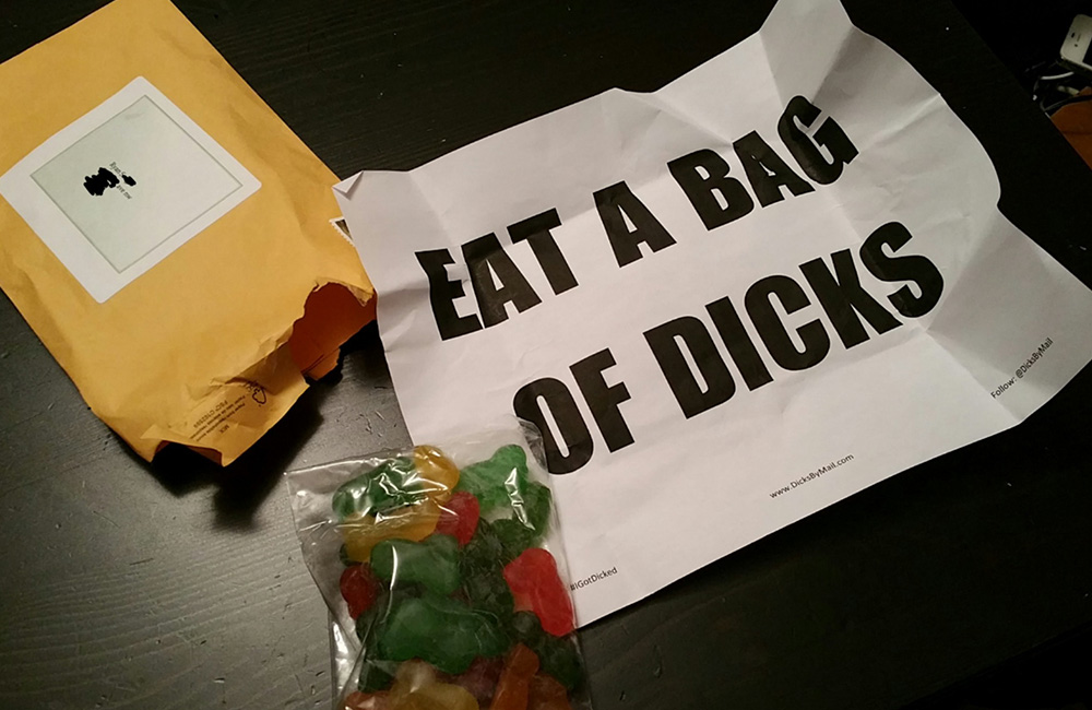 bag of dicks mail