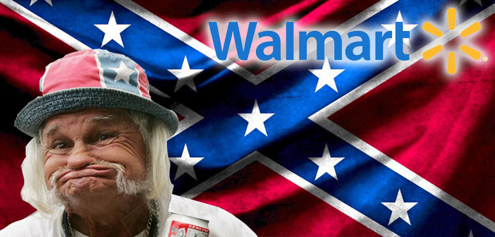 Racists Freak Over Walmart Dropping Confederate Flags, And It’s Magical
