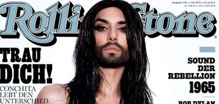 Conchita Wurst: Oben-ohne für den „Rolling Stone“