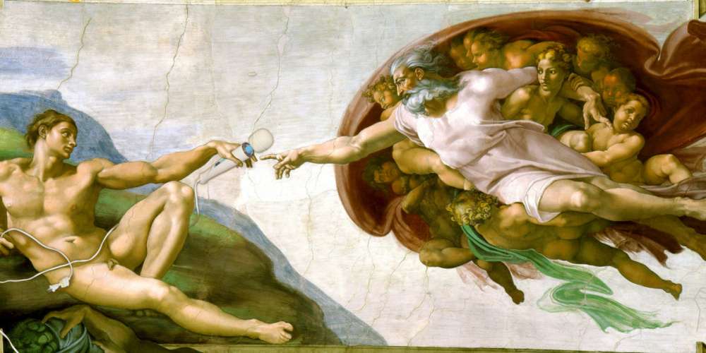 INTERVIEW: The Man Who Is Photoshopping Vibrators Into Famous Works Of Art