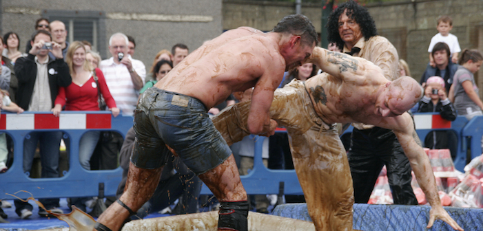PICS: The Gravy Wrestling Championships Are Real… Real HOT!