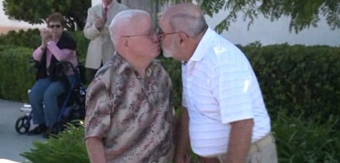 WWII Veteran Gets Married At VA Home’s First Gay Marriage