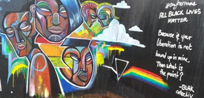 Mural For Slain Transgender Women of Color Vandalized