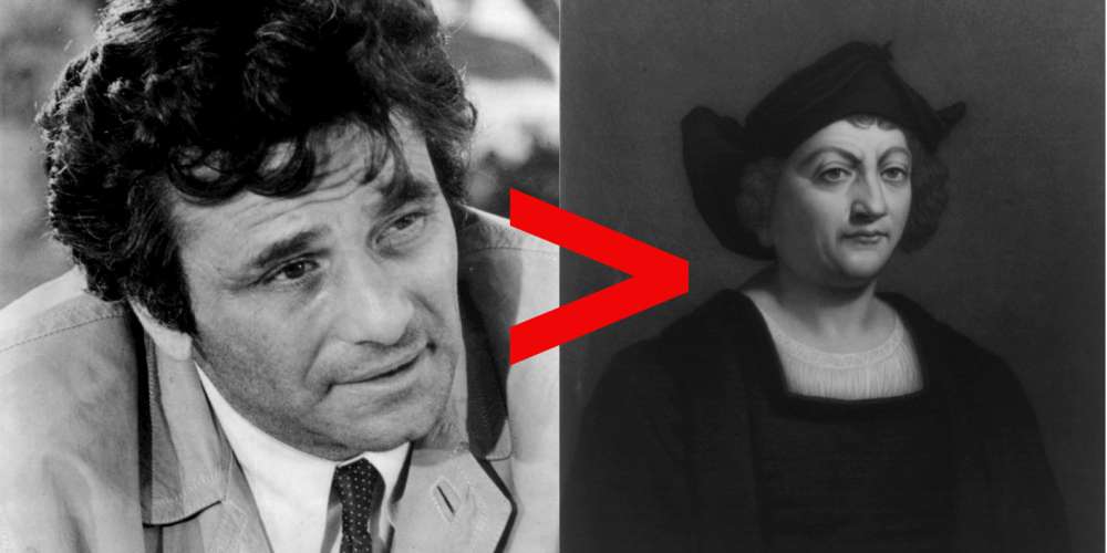 11 Reasons to Celebrate Columbo’s Day Instead of Columbus Day