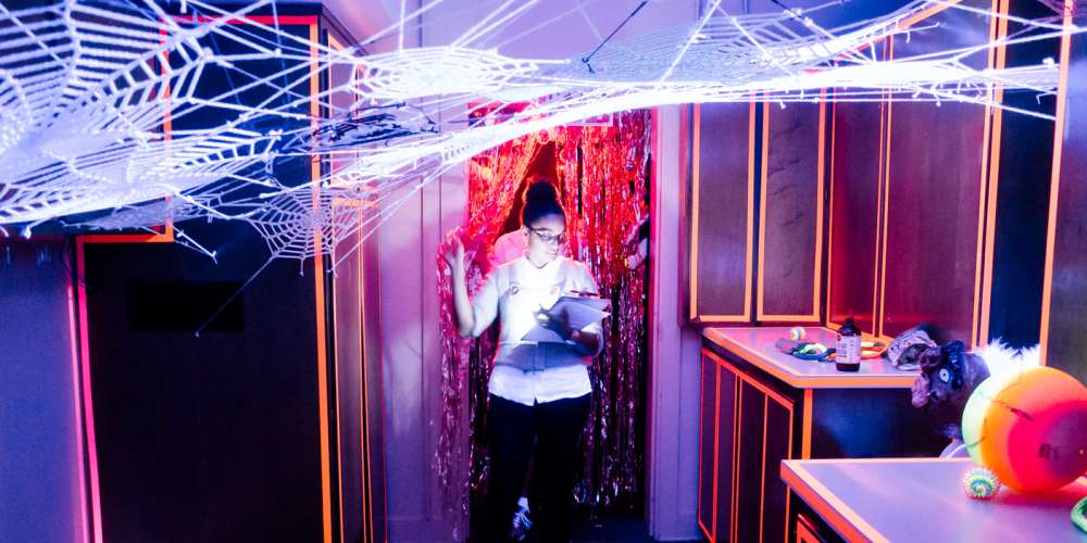 PICS: Come Peek Inside This Lesbian Feminist Haunted House!