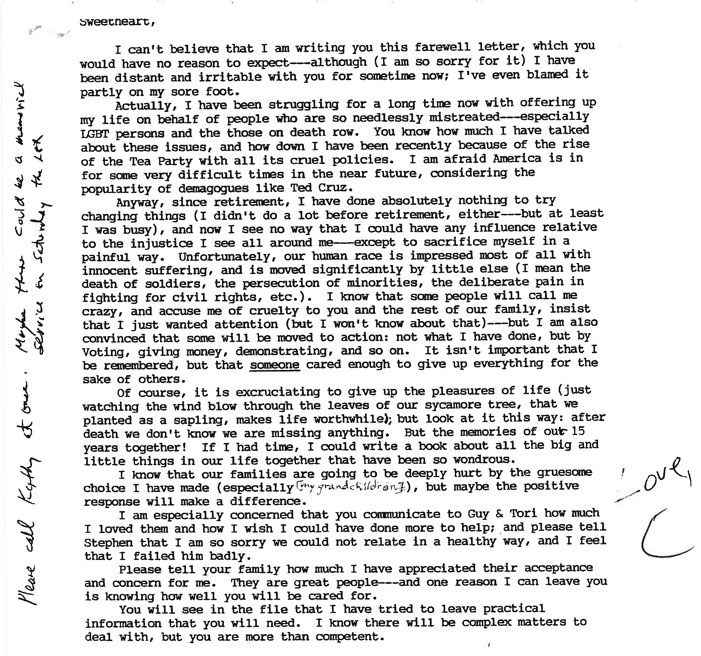 Charles R. Moore, Methodist, minister, Grand Saline, Texas, immolation, suicide, note, Grand Saline, wife, Barbara