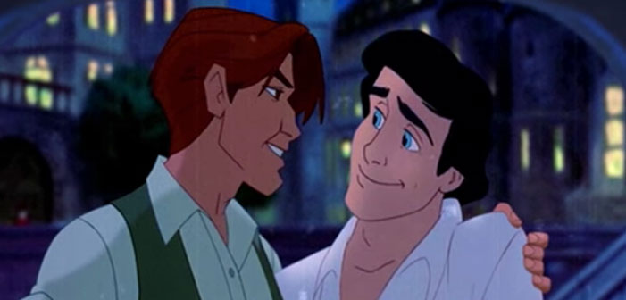 VIDEO: Prince Eric And Dmitri Fall In Love In This Animated Mash-up