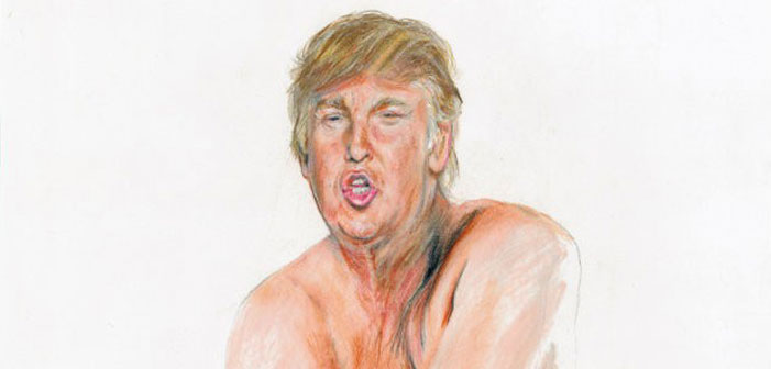 Illma Gore’s Nude Drawing Of Donald Trump Is Everything!!! (NSFW)