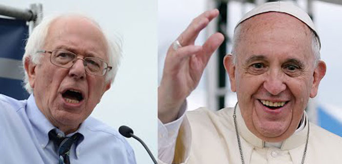 WTW??! Bernie To Visit Vatican While Gays Court Republicans