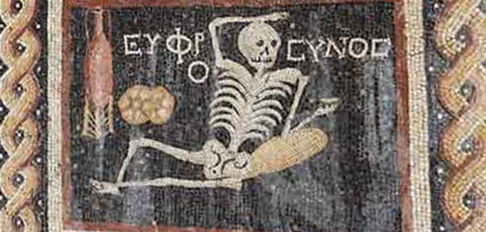 2,400 Year Old Mosaic Basically Says “YOLO” On It