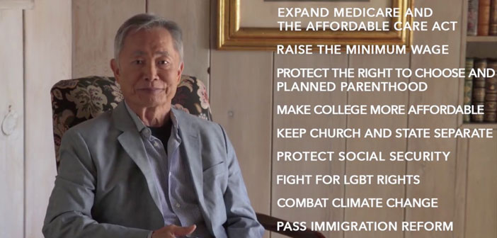 VIDEO: George Takei Urges Bernie Sanders Supporters To “Vote Blue No Matter Who”