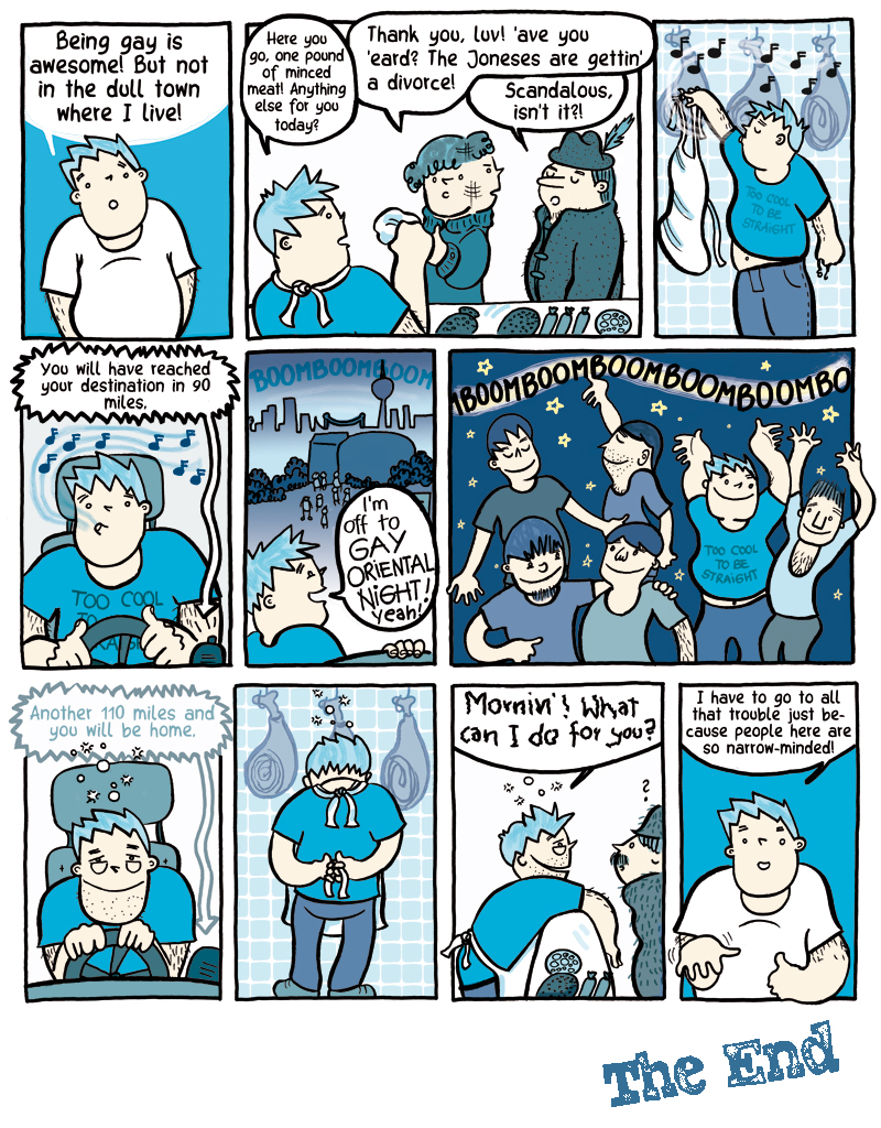Martina Schradi, Oh I See?!, Gay Comics, Lesbian Comics, Queer Comics