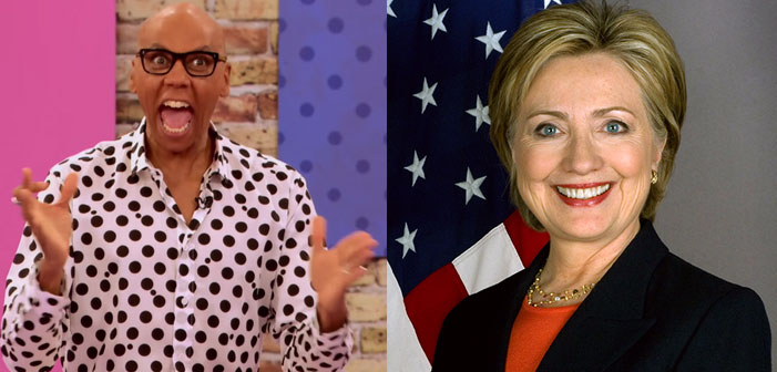 RuPaul Knows You Dislike Hillary Clinton, But He Admires Her Anyway