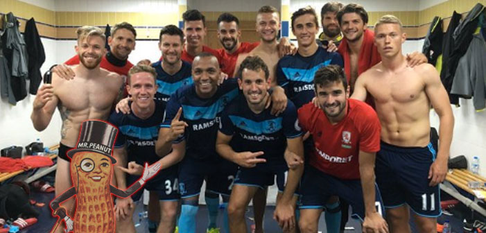 NSFW: Nutty Soccer Player Drops Left Ball into Team Lockerroom Pic