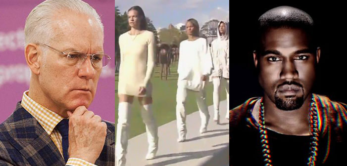 Project Runway’s Tim Gunn Calls Kanye West’s Fashion Line ‘Dumb, Basic’
