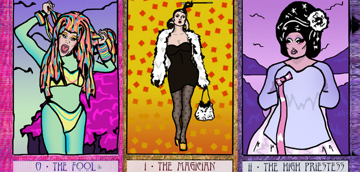 Alguém Transformou as Drag Queens do RuPaul em Cartas dos Arcanos Maiores do Tarot