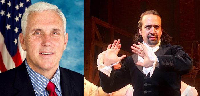 Hamilton Audience, Cast and Crew Trolls Mike Pence