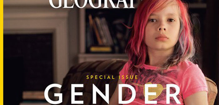9-Year-Old Transgender Child Makes History on Cover of National Geographic Magazine