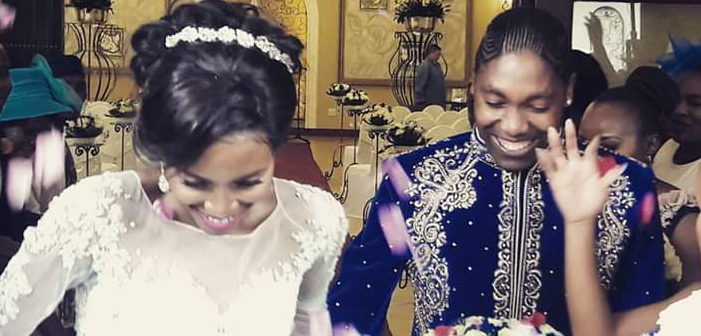Olympic Runner Caster Semenya’s Lesbian Wedding (Photos)