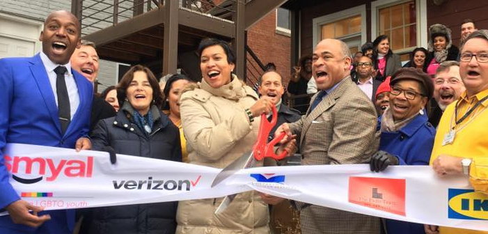 Washington, D.C., Mayor Cuts Ribbon on LGBTQ Youth Transitional Housing Center (Video)