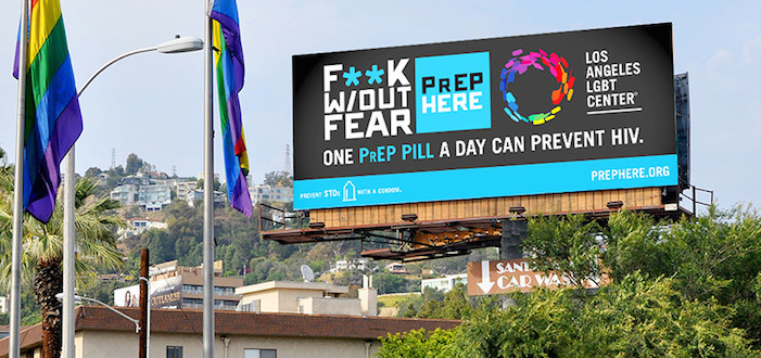 ‘F**k W/Out Fear’ Says L.A. LGBT Center’s New PrEP Campaign