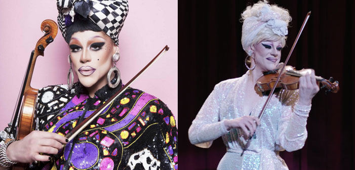 Drag Race’s Thorgy Thor Plays Violin in Amazon’s ‘Mozart in the Jungle’