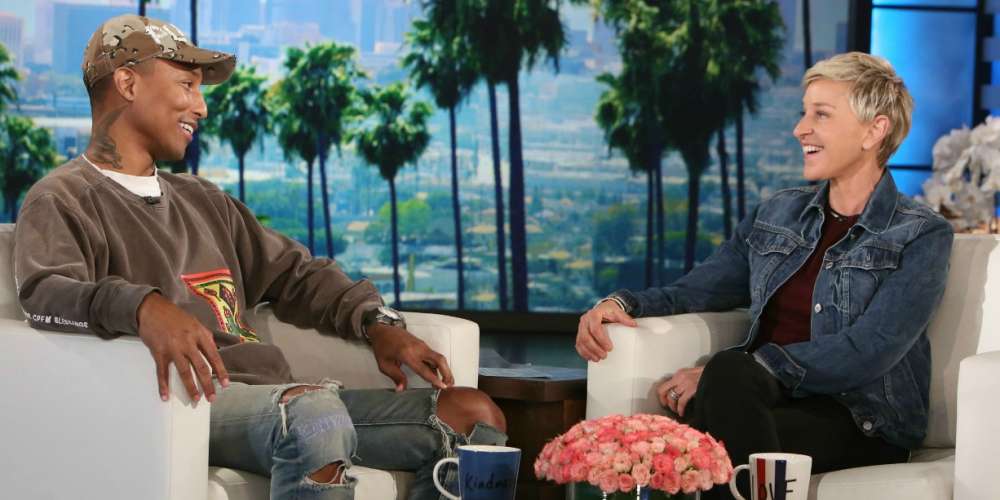 Watch Ellen and Pharrell Talk Kim Burrell’s Homophobic Remarks