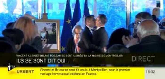 Légère baisse du nombre de mariages de couples de même sexe en 2016