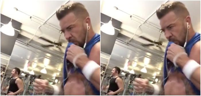 We’re Mesmerized By This Sexy Hunk Running on a Treadmill Without Underwear (Video)