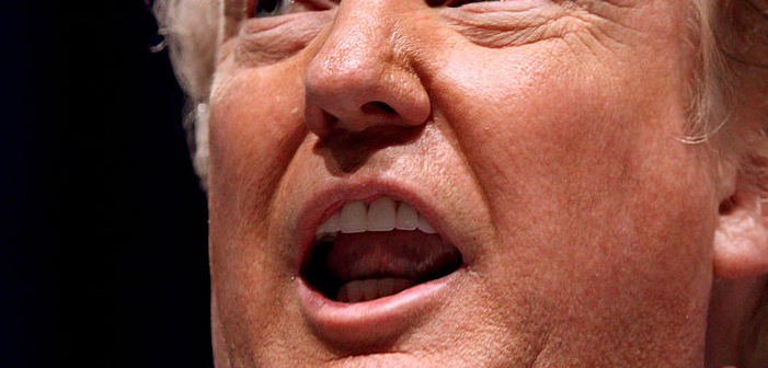 Men Were Using Donald Trump’s Mouth as a Urinal in Japan