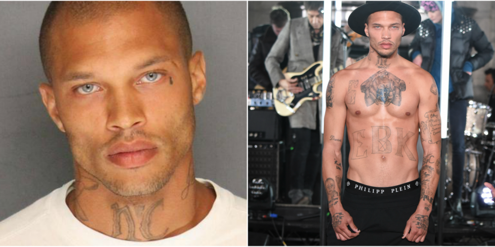 ‘Hot Felon’ Jeremy Meeks Makes His Debut at New York Fashion Week (Video)