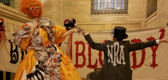 ‘Gays Against Guns’ Mocks Trump with Grand Central Station Drag Show (Video)
