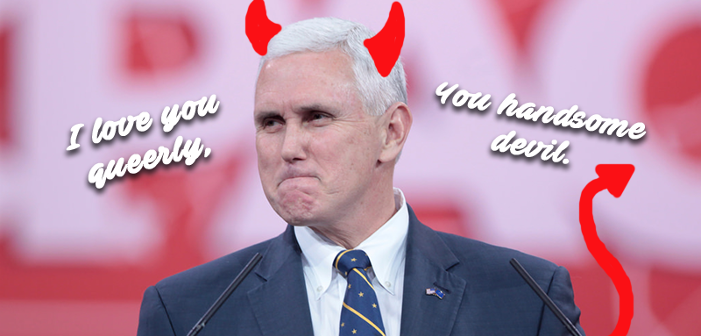 Send Homophobic Vice President Mike Pence a Queer Valentine