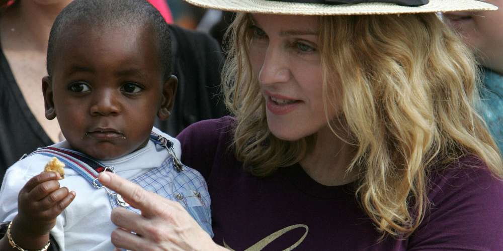 Despite Uncomfortable Questions, Madonna Adopts Twins from Malawi