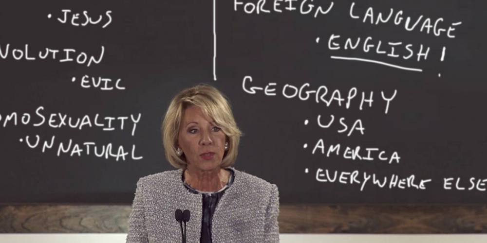 Betsy DeVos Confirmed as Education Secretary, We’re All Doomed