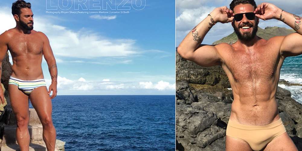 Beach Hunk Lorenzo Martone Causes a Midwinter Heat Wave (Photos)