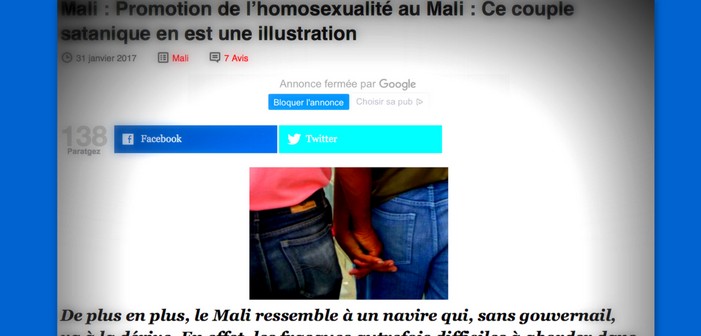 Au Mali, la chasse aux homos est (toujours) ouverte dans la presse